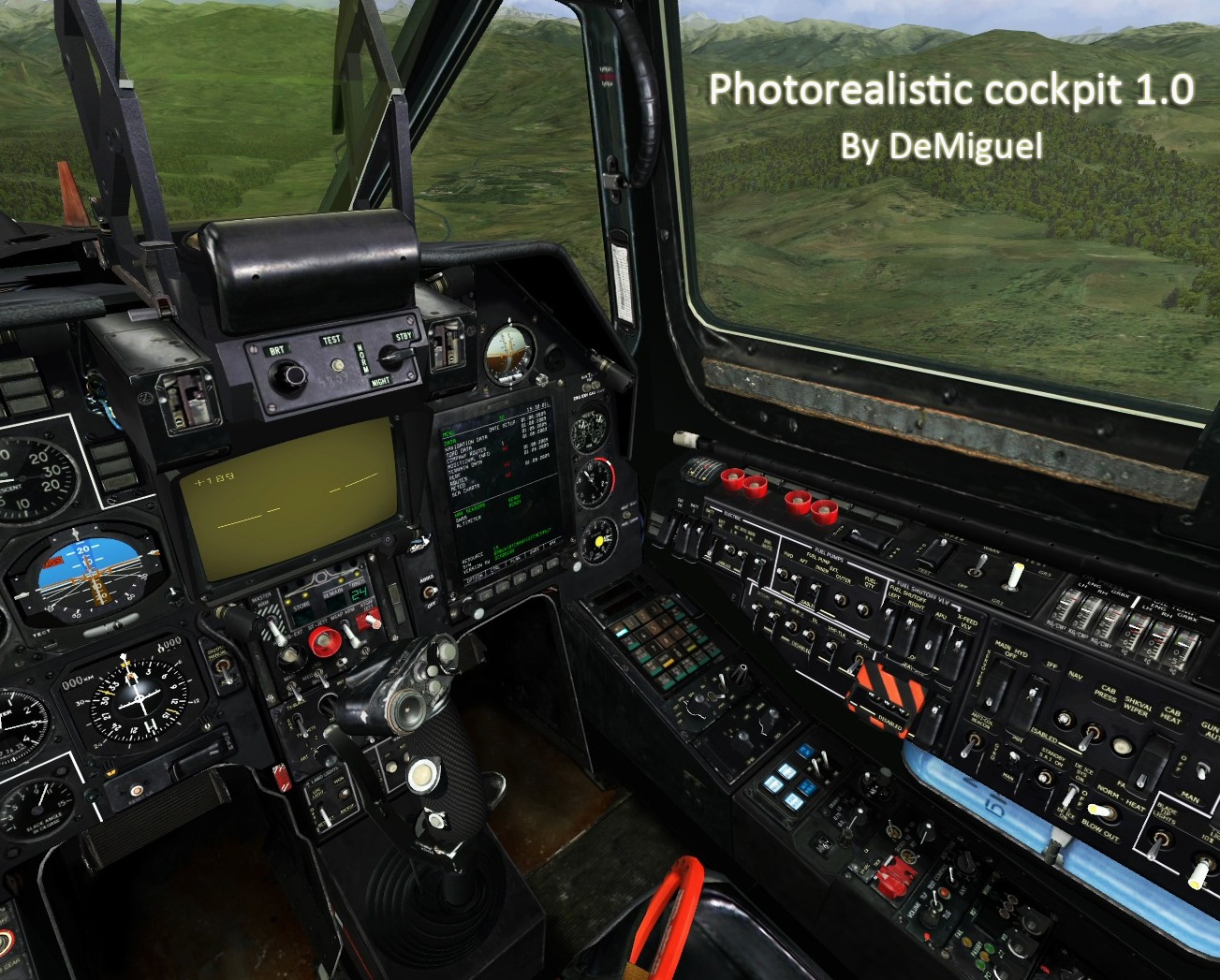 Photorealistic Cockpit By DeMiguel